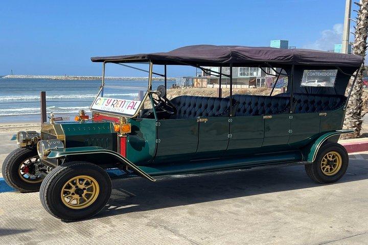 Viaje a La Bufadora Blowhole y City Tour en Auto Modelo T Réplica