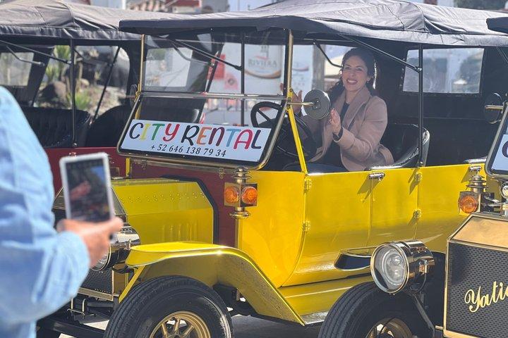 Viaje a La Bufadora Blowhole y City Tour en Auto Modelo T Réplica