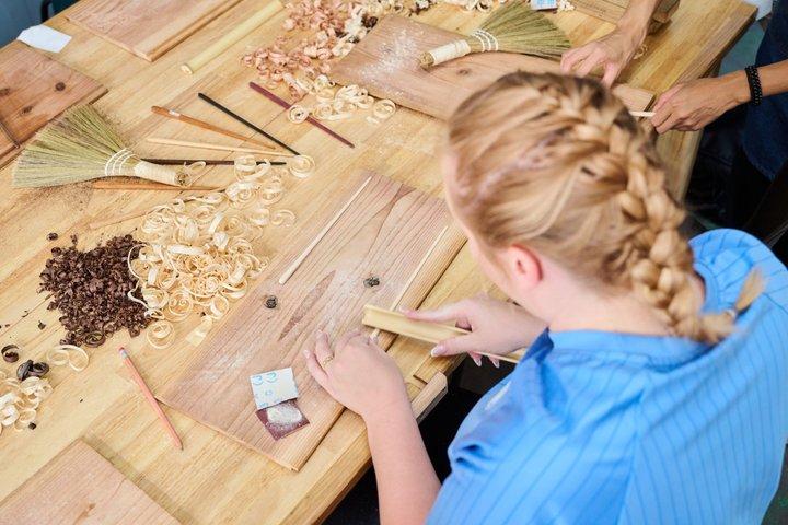 京都：プレミアムオールインクルーシブ 箸作りワークショップ