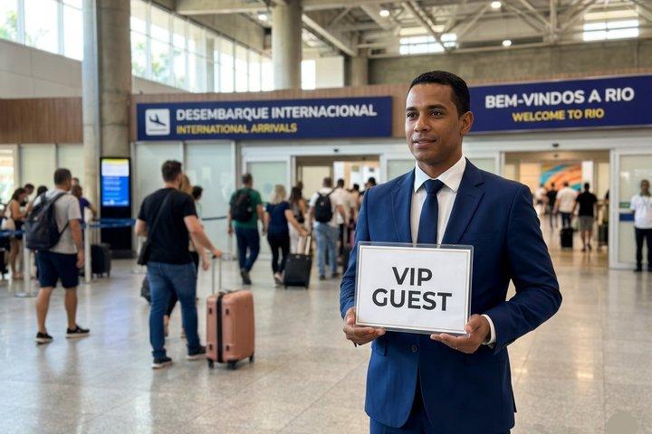 リオデジャネイロ: GIG空港 市内中心部までのプライベート送迎