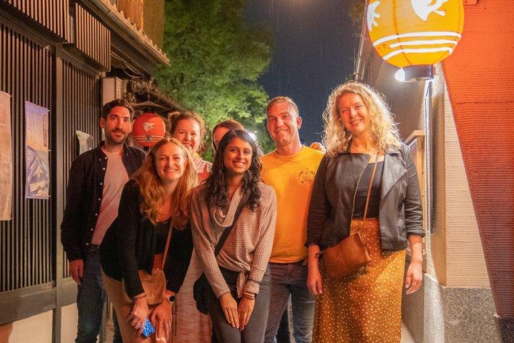 Kyoto: Kawaramachi lokal bar- och kryptur i Izakaya