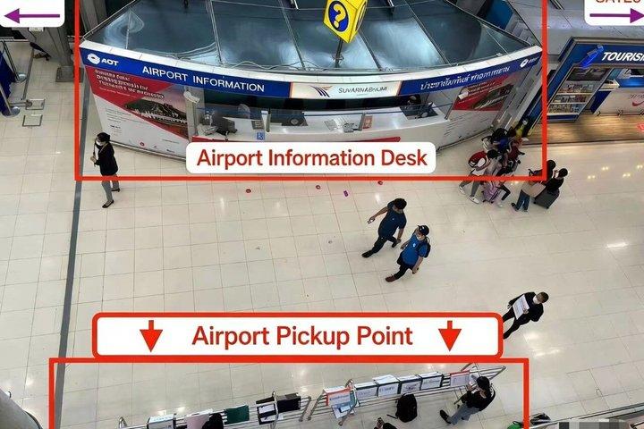 Bangkok : BKK/DMK Airport Privat transfer til/fra Bangkok/Pattaya