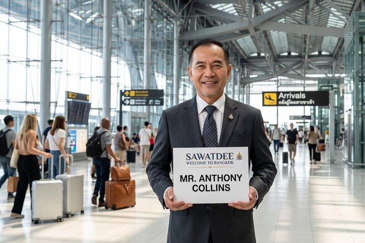 Bangkok : BKK/DMK Airport Privat transfer til/fra Bangkok/Pattaya