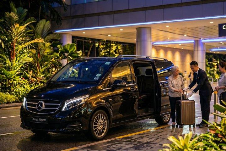 Singapour Changi SIN Airport Transfert privé depuis/vers le centre-ville