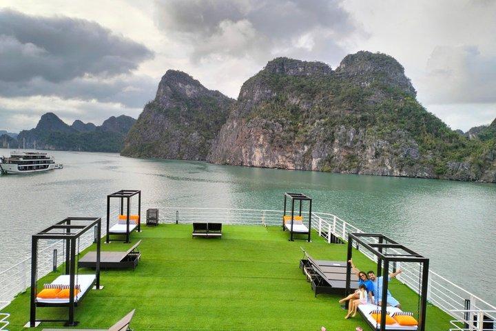Hanoi : 2 - Tag 1 - Nacht Venus Kreuzfahrt in Halong & Lan Ha Bay