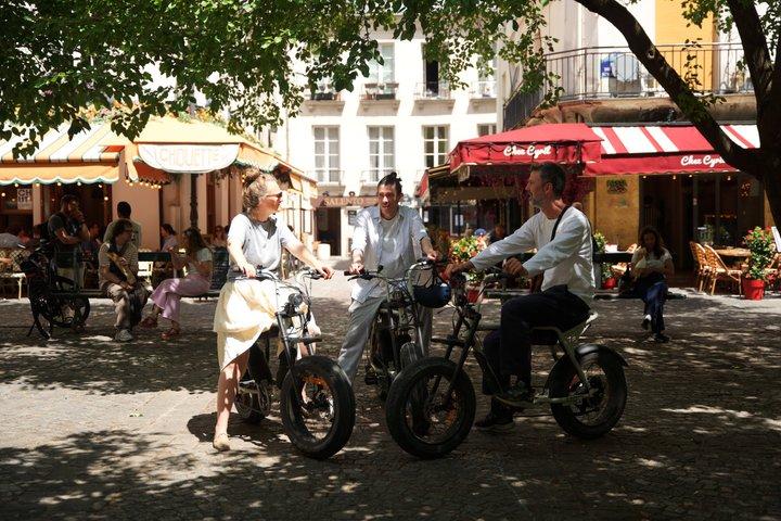 Privé elektrische fietstocht Parijs met video