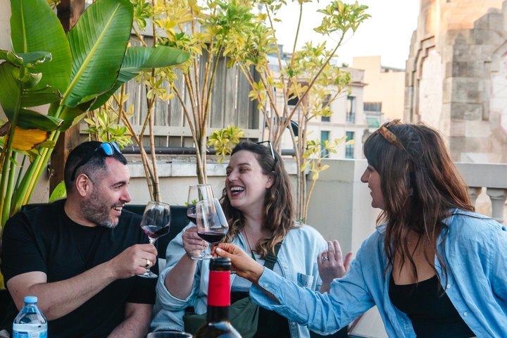 Barcelona : Begeleide wijnproeverij op het dak – Geniet van 6 Spaanse wijnen