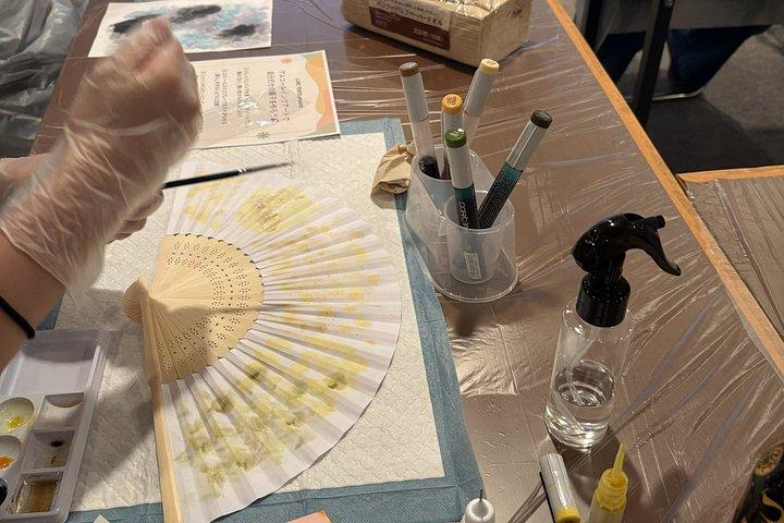 【ニューオープン】東京で日本語折り扇アート体験