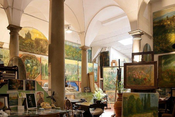 フィレンツェ中心部のルネサンス絵画教室