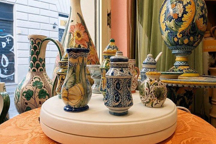 Majolica Painting Workshop in Florence Artisan Studio