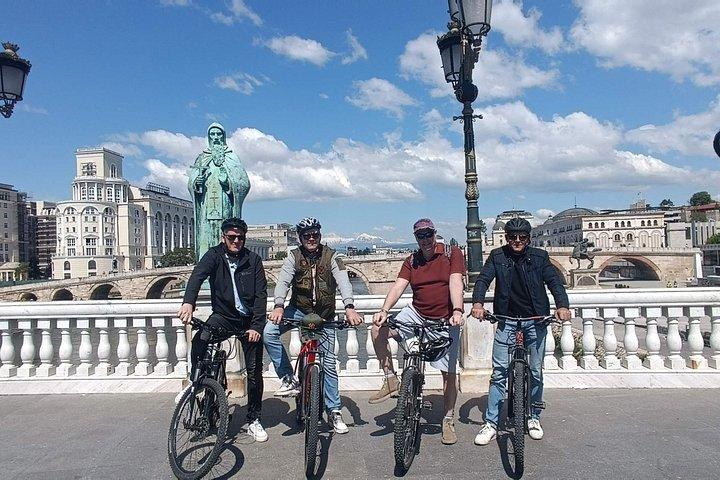 Skopje Bicycle Experience City Highlights Tour