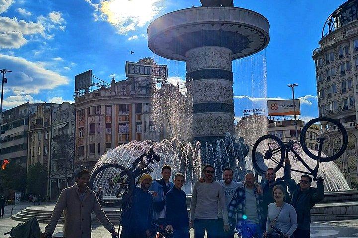 Skopje Bicycle Experience City Highlights Tour
