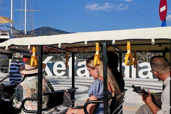 Cefalonia Tuk Tuk Tour della città di Argostoli e viste costiere