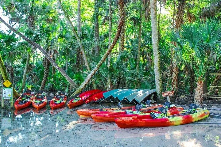 ウェキワスプリングス州立公園タンデムカヤックレンタル
