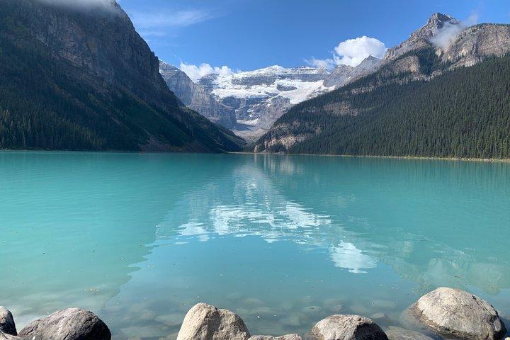 Lake Louise, Moraine Lake og Yoho Waterfalls fra Golden BC Tour