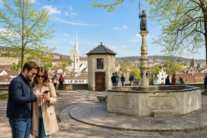 Zürich Schnitzeljagd & selbstgeführter Highlights-Rundgang