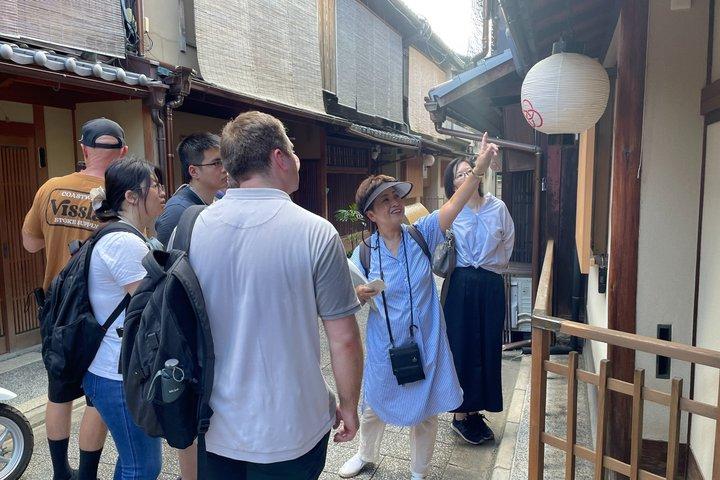 祇園散策ツアーで芸者舞妓と出会う京都