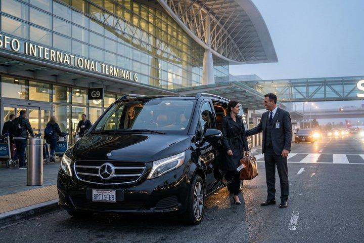 San Francisco : Transfert privé depuis/vers l'aéroport SFO City Center