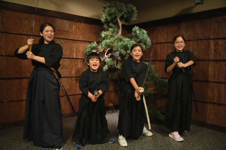 Sword Experience (Family Friendly)at Samurai Ninja Museum Asakusa
