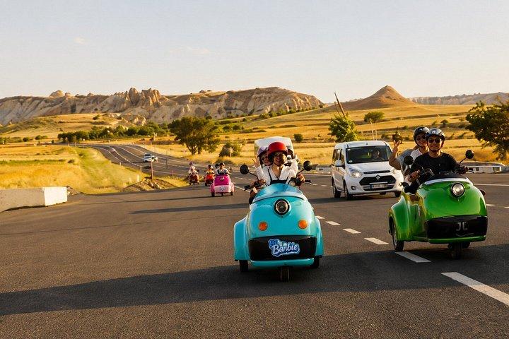 カッパドキア:バレーフォトストップ付き電動トライクツアー