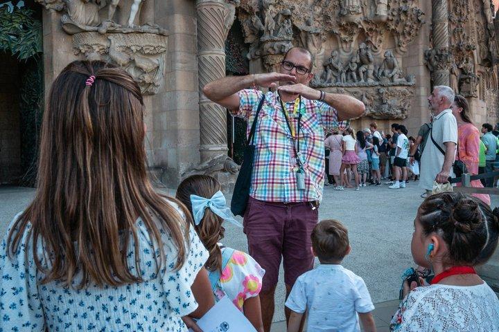 Barcelona Sagrada Familia Tour em grupo pequeno para crianças e famílias