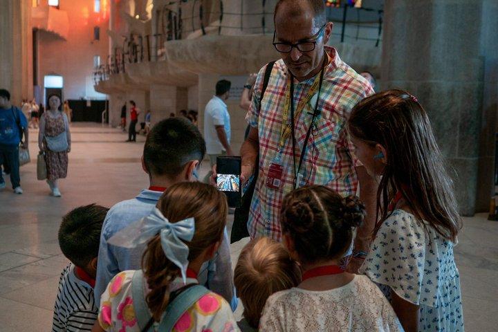 Barcelona Sagrada Familia Tour em grupo pequeno para crianças e famílias