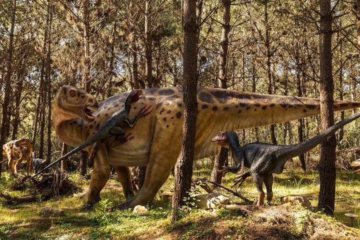 リスボン発恐竜とブリコポリスのテーマパーク半日旅行