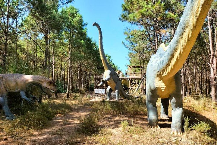 リスボン発恐竜とブリコポリスのテーマパーク半日旅行