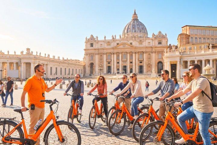 Bike/E-bike Tour of Rome and Vatican