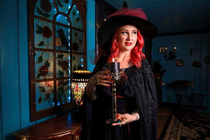 Immersive Costume Fotografia Salem MA Pequot House Velluto Parlor