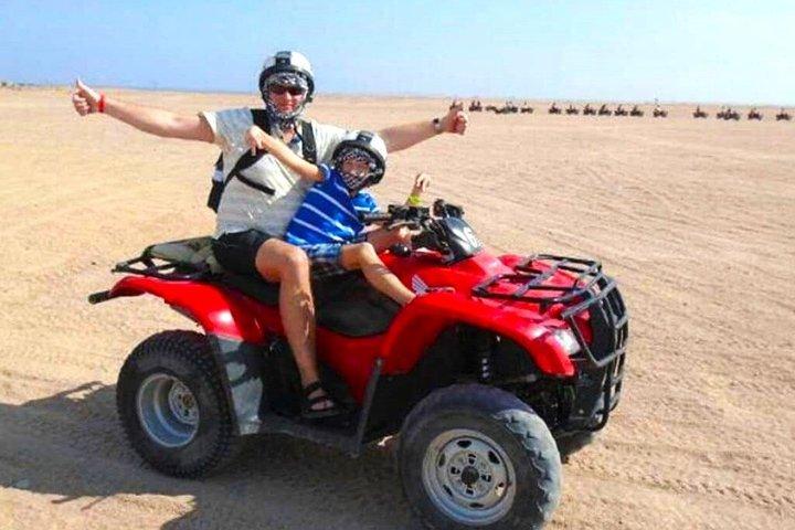 Safari do Deserto de Hurghada: Quad, Buggy, Jeep 4X4, BBQ Dinner & Show