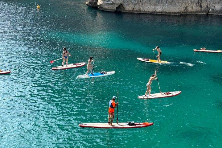 Cassis: Stand UP paddla i bäckarnas nationalpark