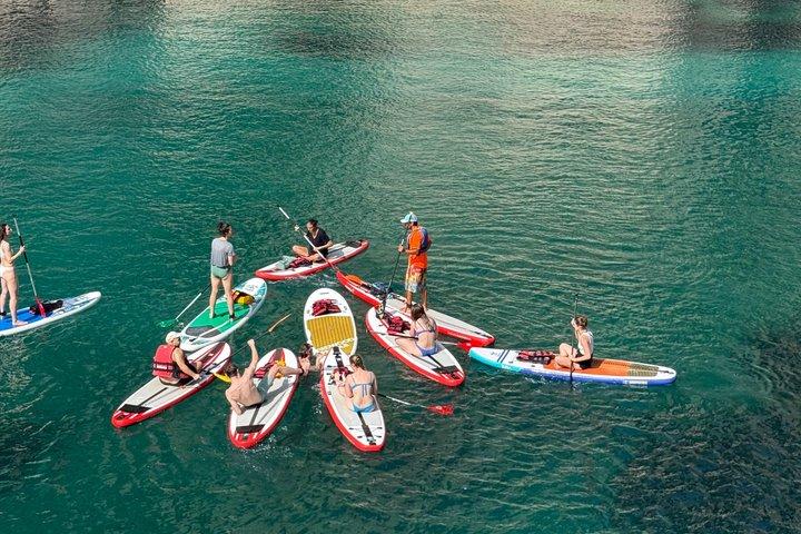 Cassis: Stand UP paddla i bäckarnas nationalpark