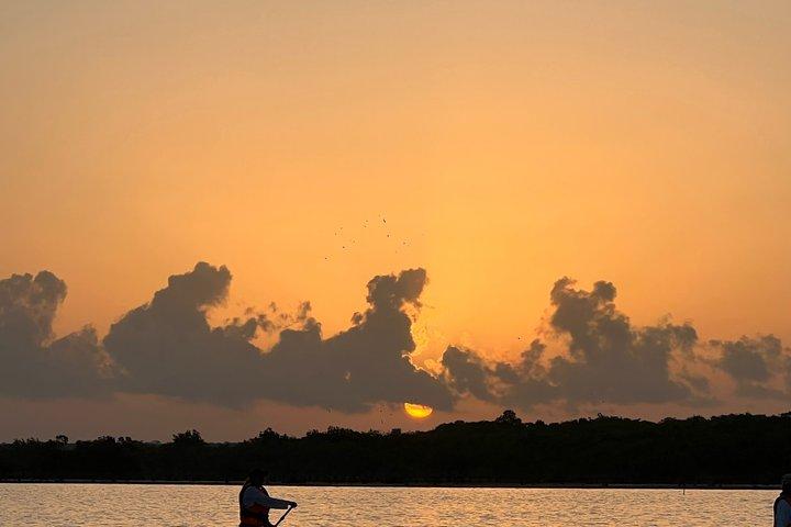 Kayak & Paddle Boarding dans la lagune de Bacalar avec Pick-up