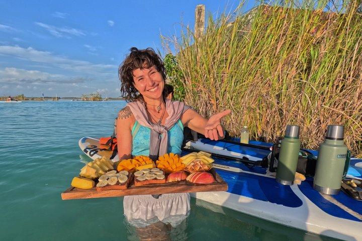 Kayak & Paddle Boarding dans la lagune de Bacalar avec Pick-up