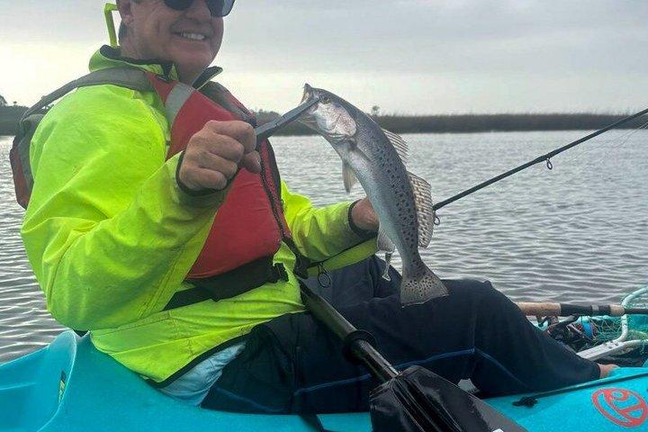 Fishing Kayak Rental at Amelia and Talbot Islands