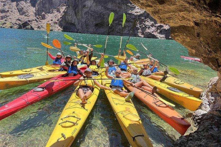 Las Vegas : Tour guiado en kayak por la cueva Esmeralda - Autoconducción