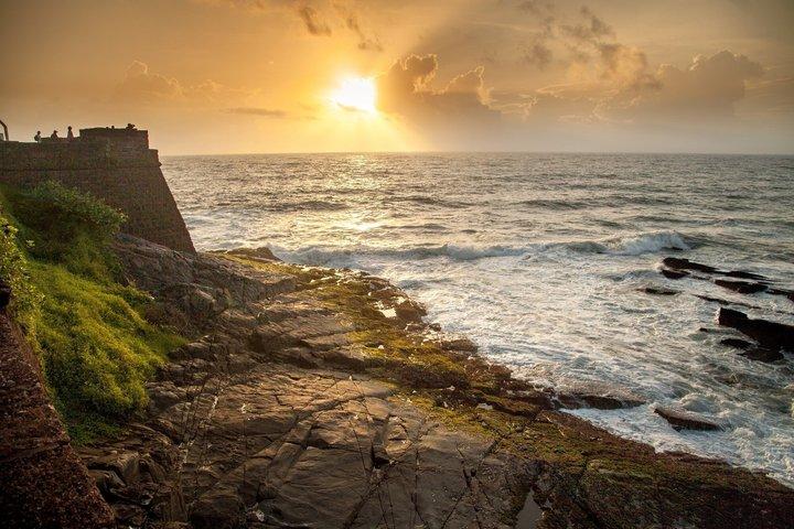 Tour privato delle spiagge e dei forti di Goa settentrionale