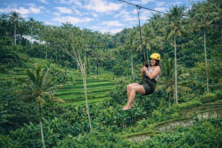Ubud Gorilla ATV en Zipline Adventure Tour