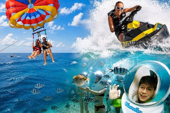 Bali Parasailing Abenteuer, Jetski und Sea Walker mit Transport