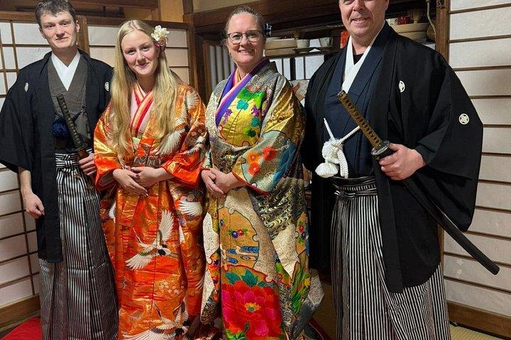 Hiroshima Kimono Koto and simple tea experience