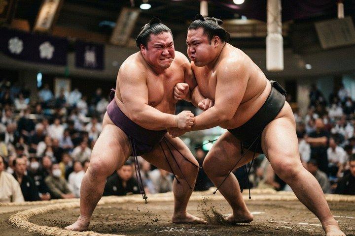 Show en vivo de Kyoto Sumo con foto