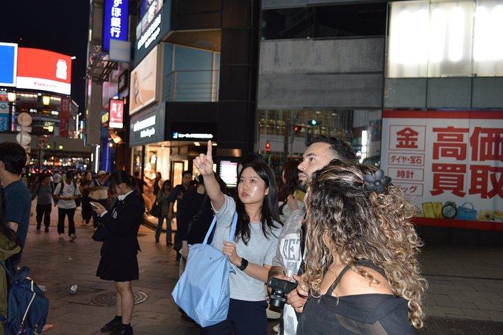 渋谷ナイトツアーネオンストリートとパノラマ