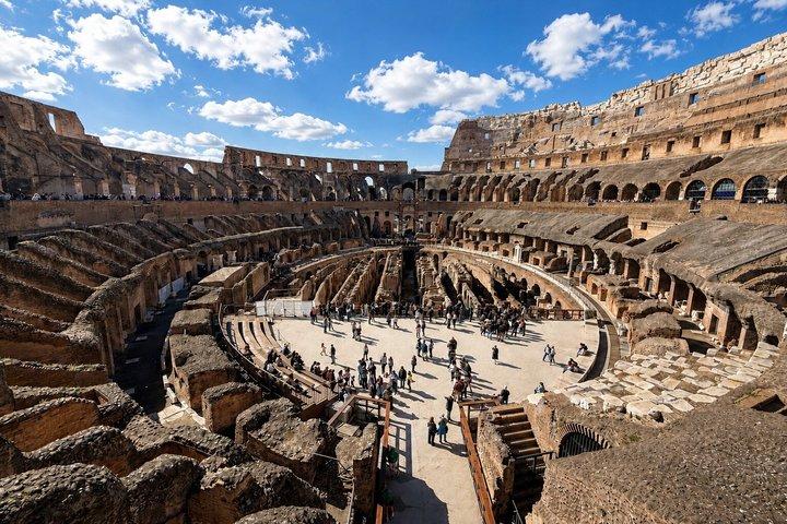 Bilhete para Coliseu Palatina e Fórum Romano com Guia Áudio
