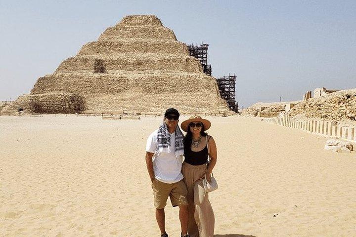 Cairo Dahshur Saqqara and Memphis Private Tour