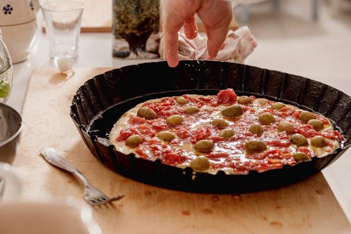 ディナーワインとリモンチェロでモノポリパスタ作り体験