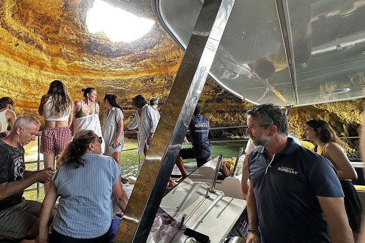 Portimão : Benagil Caves & Golden Coast Eco Catamaran Tour