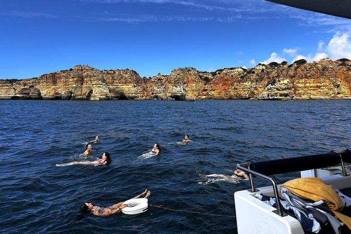 Portimão : Benagil Caves & Golden Coast Eco Catamaran Tour