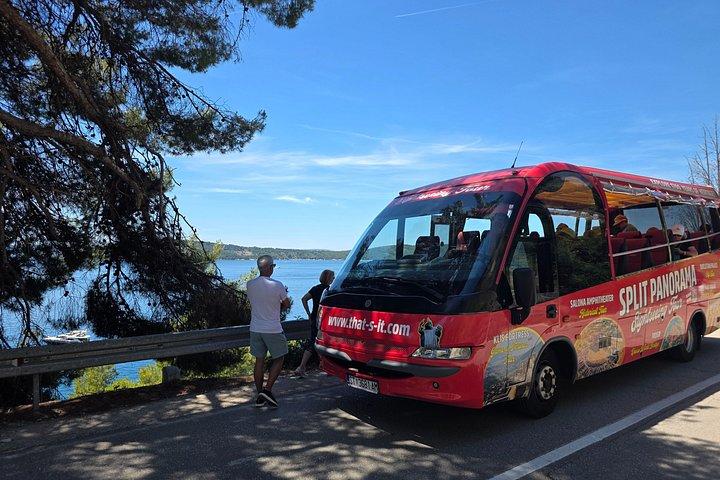 Split Panoramic Sightseeing Bus Tour with Audio Guide