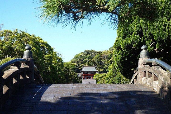 隠れた鎌倉ハイキング禅寺竹林と大仏